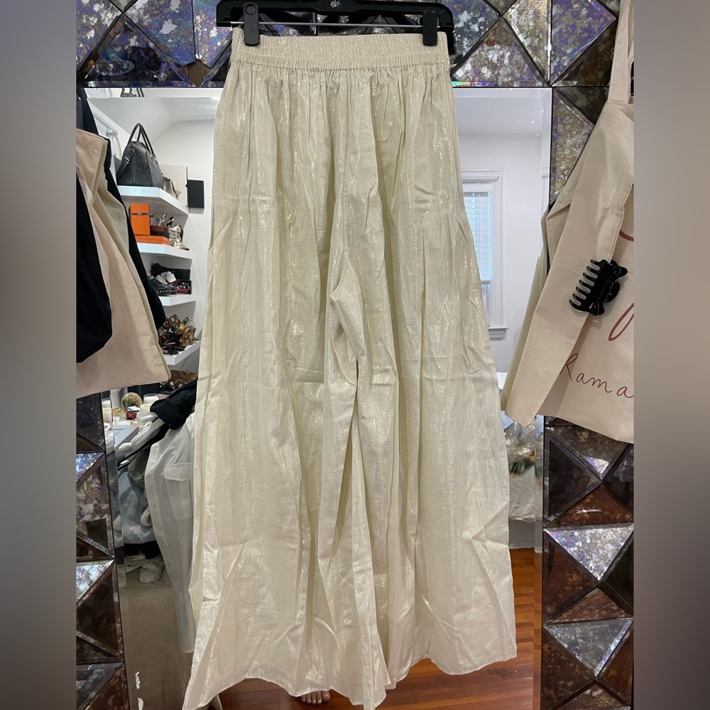 Miguelina Gold Pant Size XS